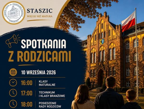 Zebrania z rodzicami w czwartek 10.09.2026