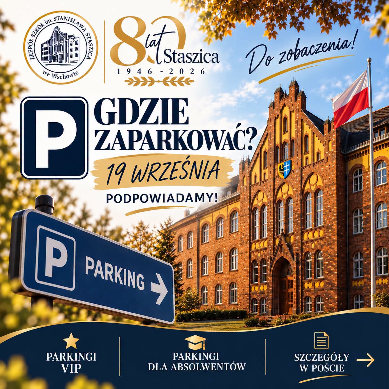 Gdzie zaparkować 19 września? Podpowiadamy!
